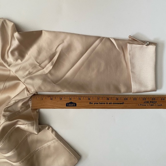 J.R. NITES BY CALIENDO EVENING Formal TOP Blazer women’s size 10 - Picture 11 of 12